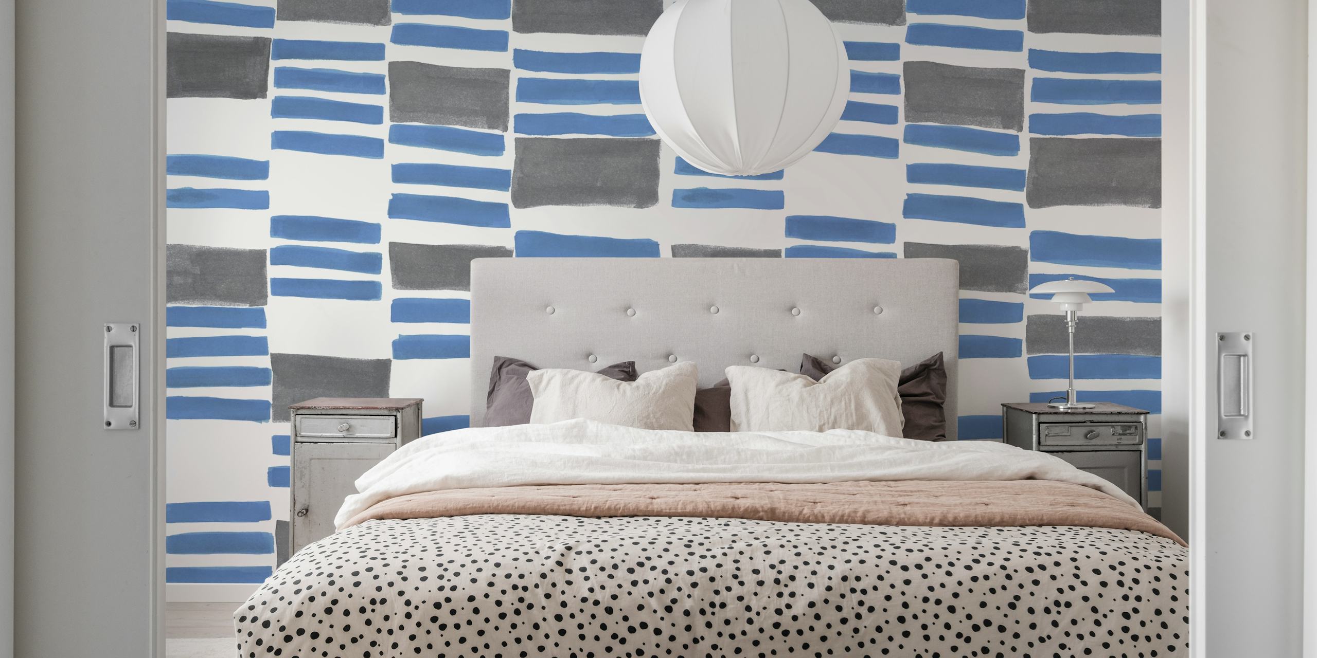 Euclid tapetdesign i et rom