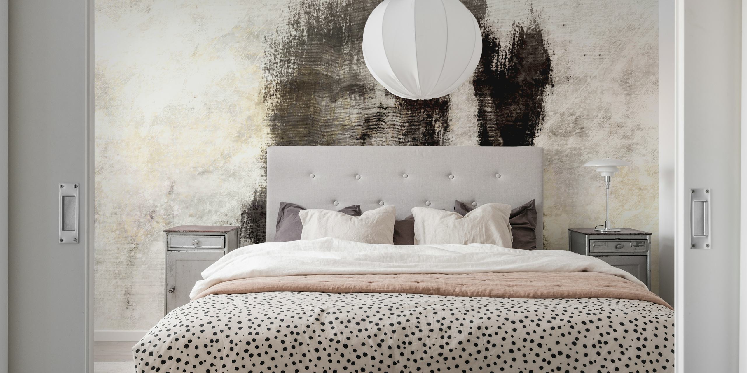 Papel pintado Primitive Neutrals en un ambiente
