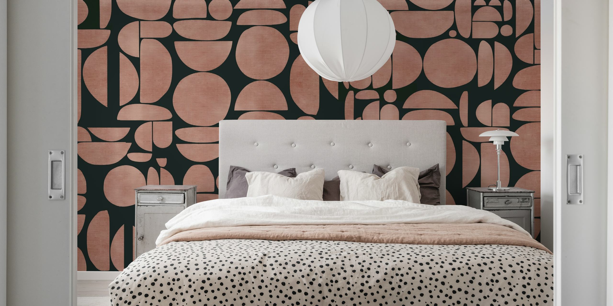 Σχεδιασμός ταπετσαρίας Abstract Cutout Shapes