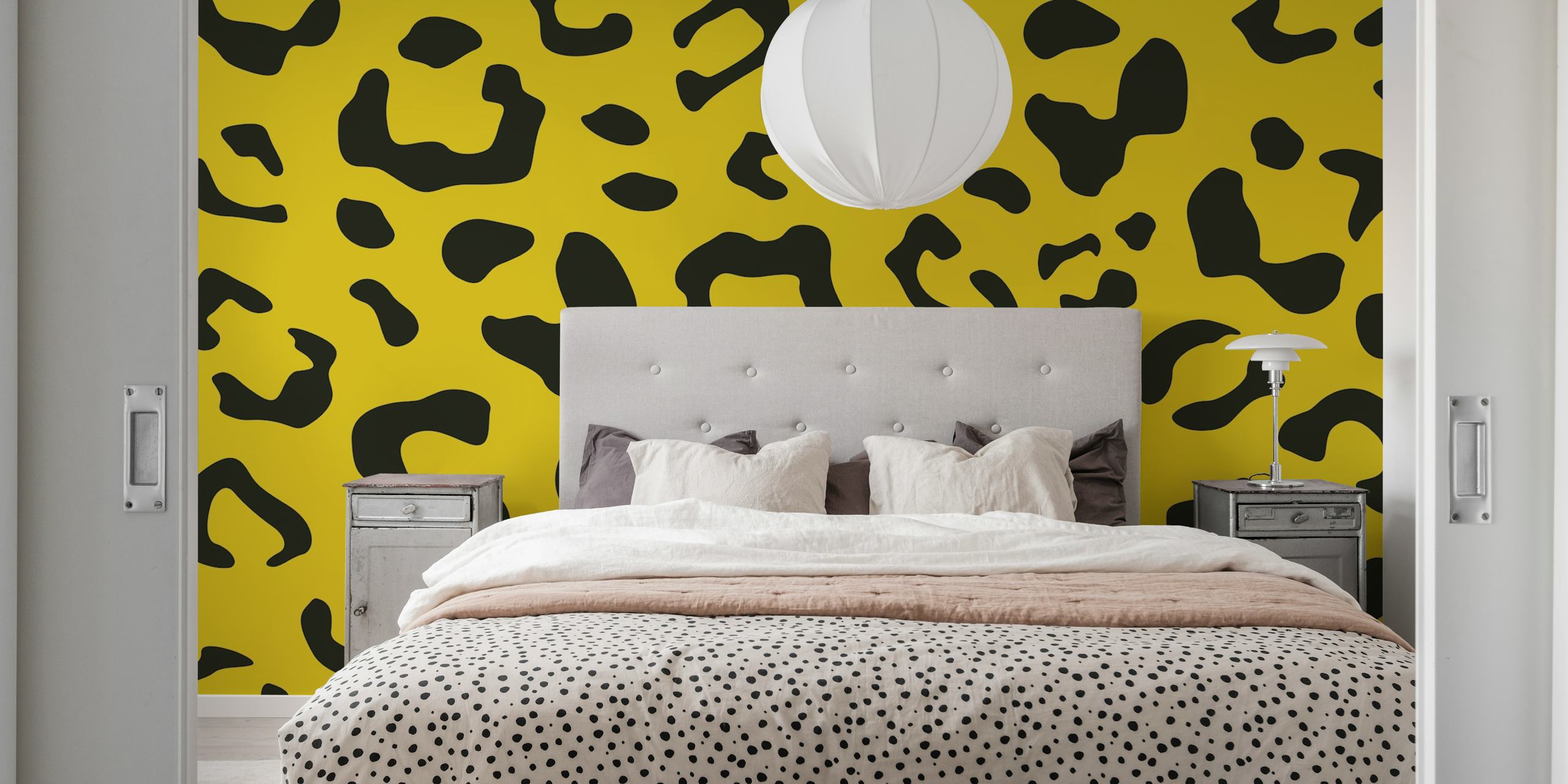 Abstract Safari Chic tapetdesign