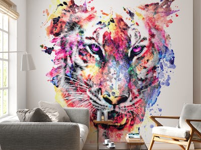 Watercolor Tiger
