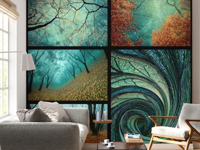 Autumnal Whisper Collage