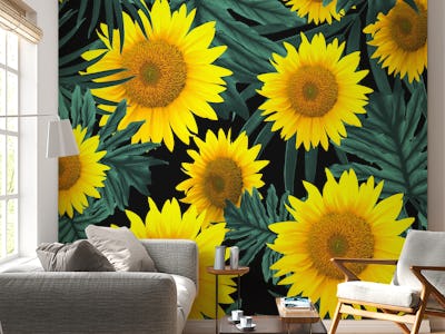 Tropical Sunflower Night 1