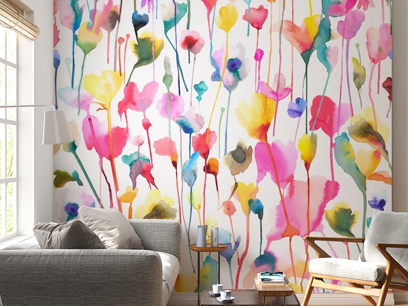 Watercolor Wild Flowers