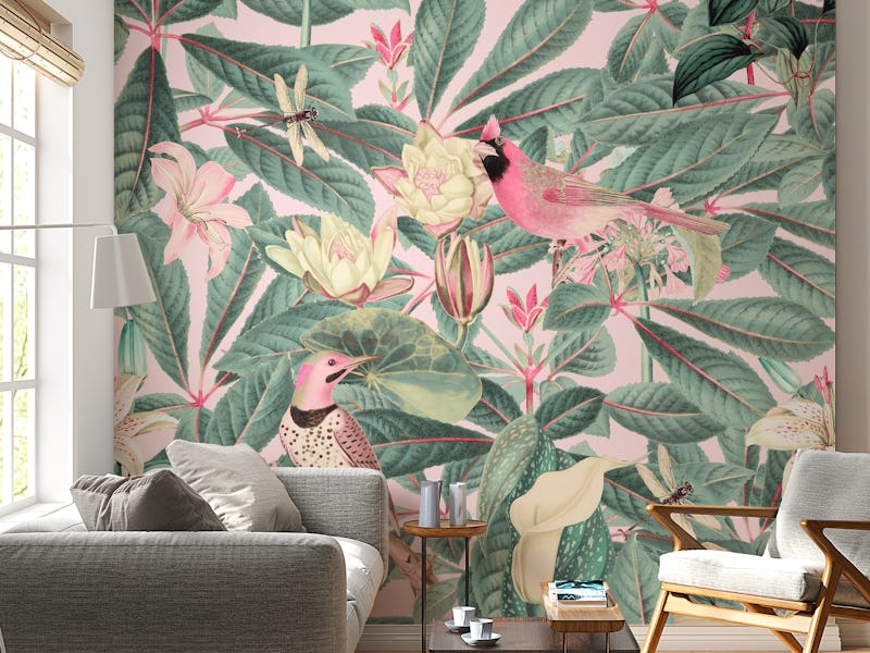 Birds Summer Pastel Paradise