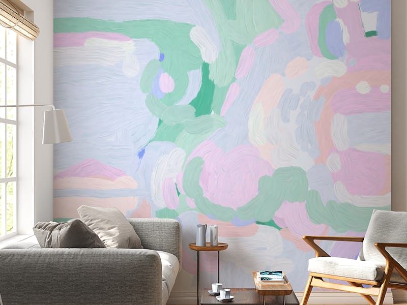 Serene Pastel Art Canvas
