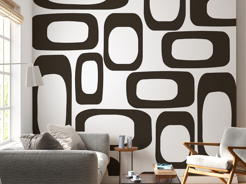 Square Pattern Black And White