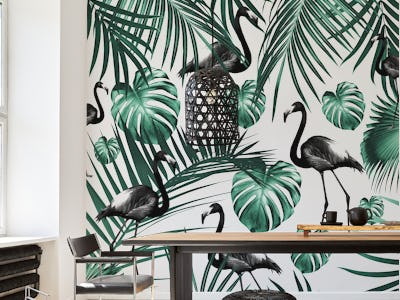 Tropical Flamingo Pattern 5