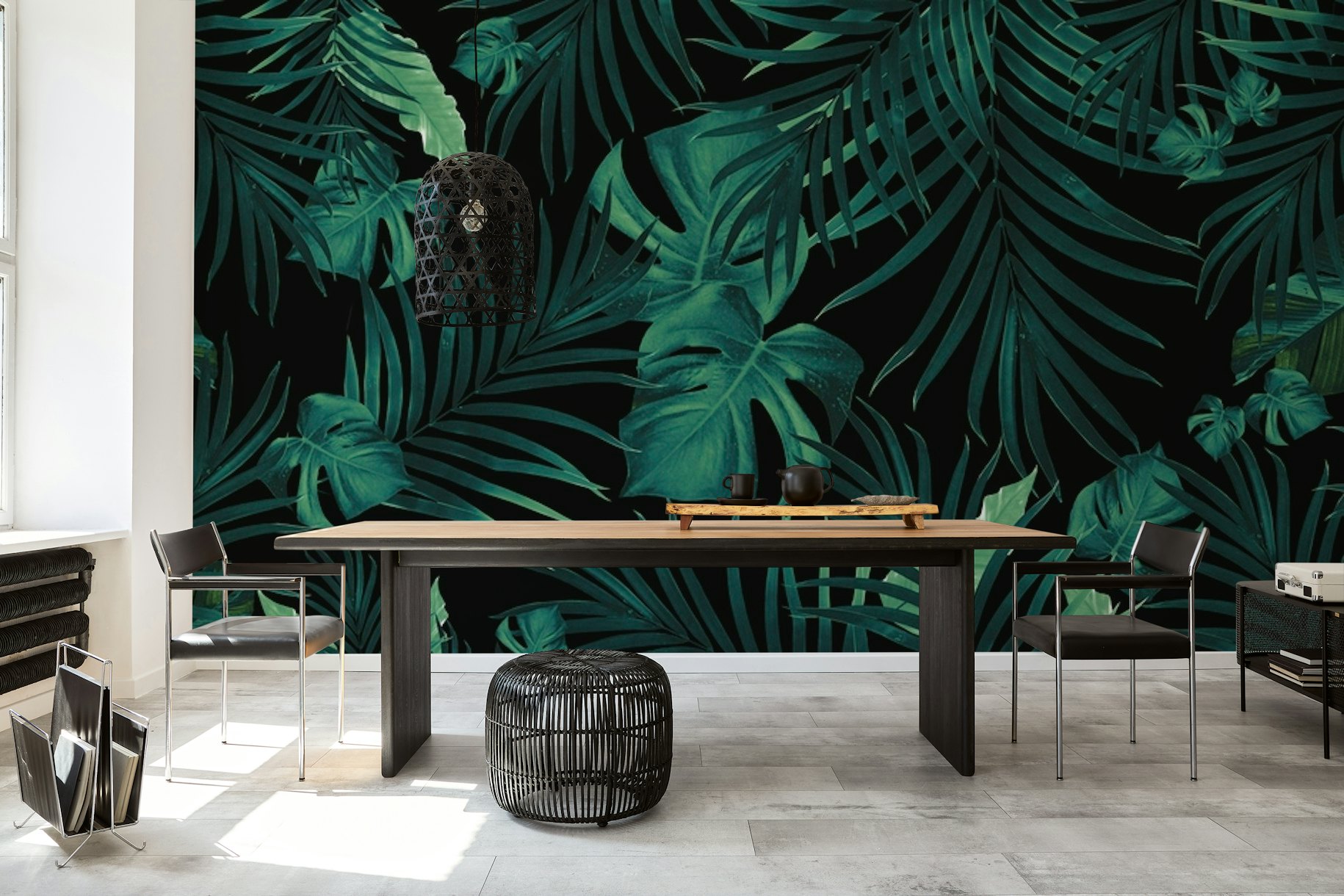 Tropical Jungle Night 1 w 2 wallpaper