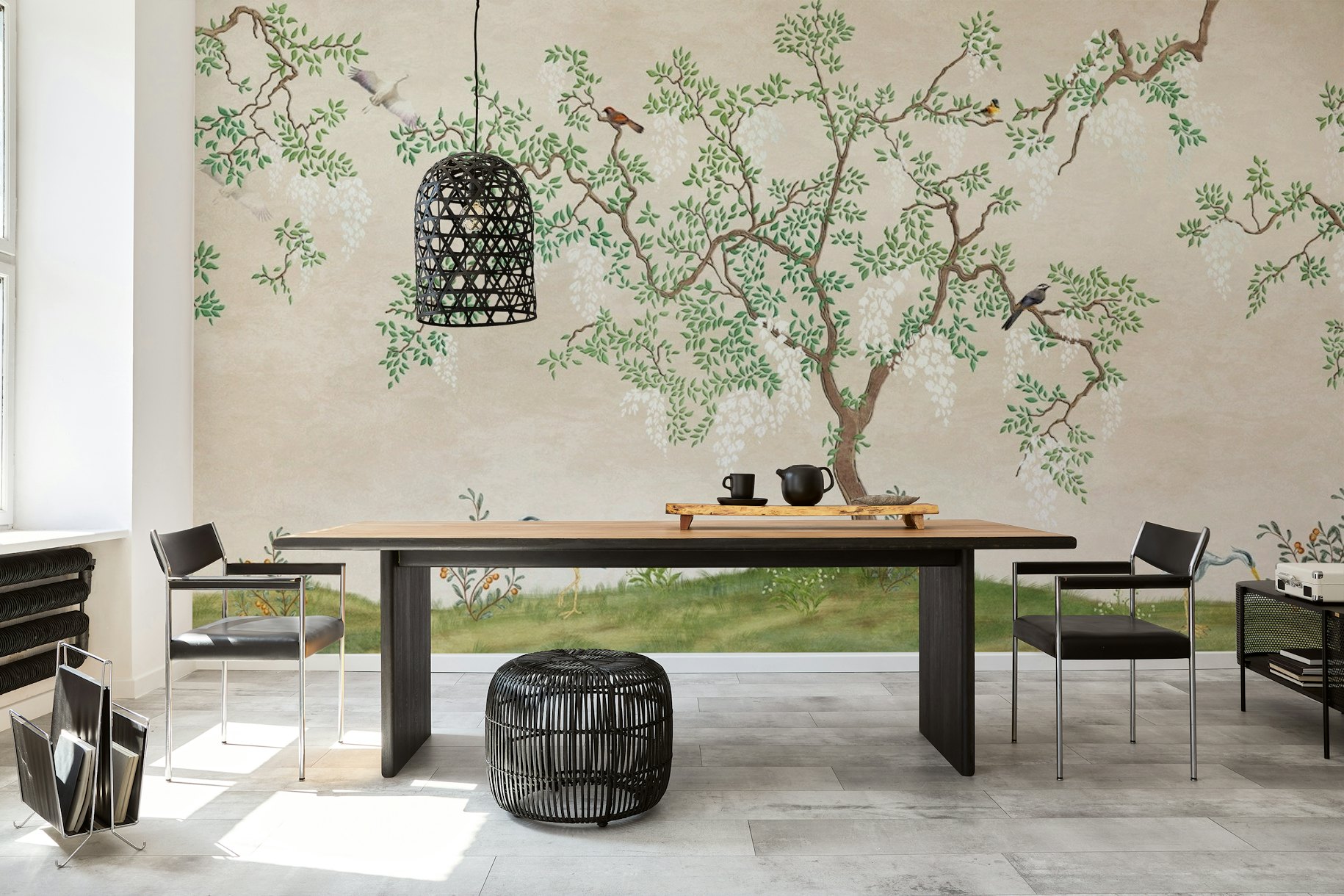 Japanese garden wallpaper