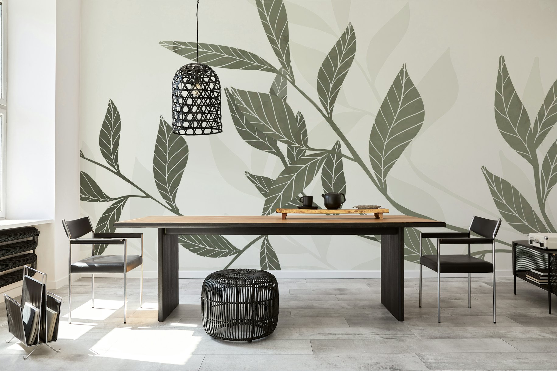 Tropical plants II wallpaper