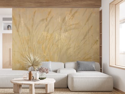 Golden Grasses Luxe Decor