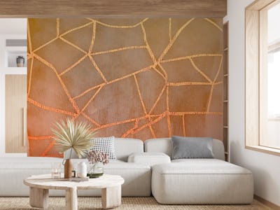 Ethereal Gold Line Art