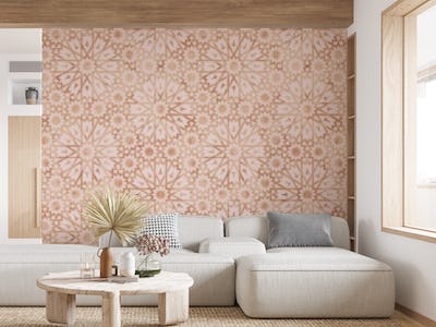Tangier Tiles Warm Pink