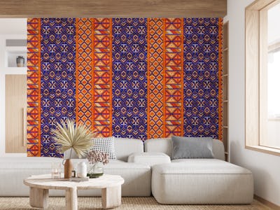 Japanese Luxury Tribal Fabric