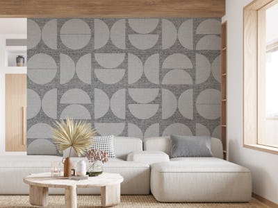 Mid Century Bauhaus Fabric Cutouts