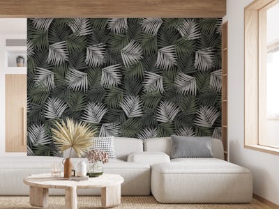 Tropical Retro Night Pattern 2