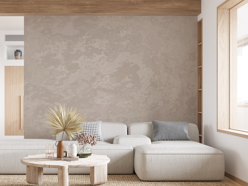 Beige Cipria Concrete Texture