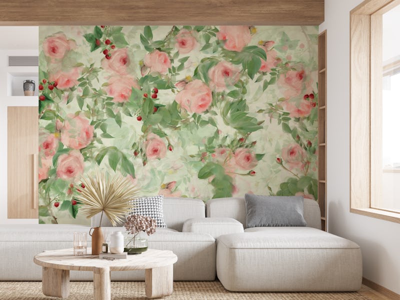pastel vintage roses