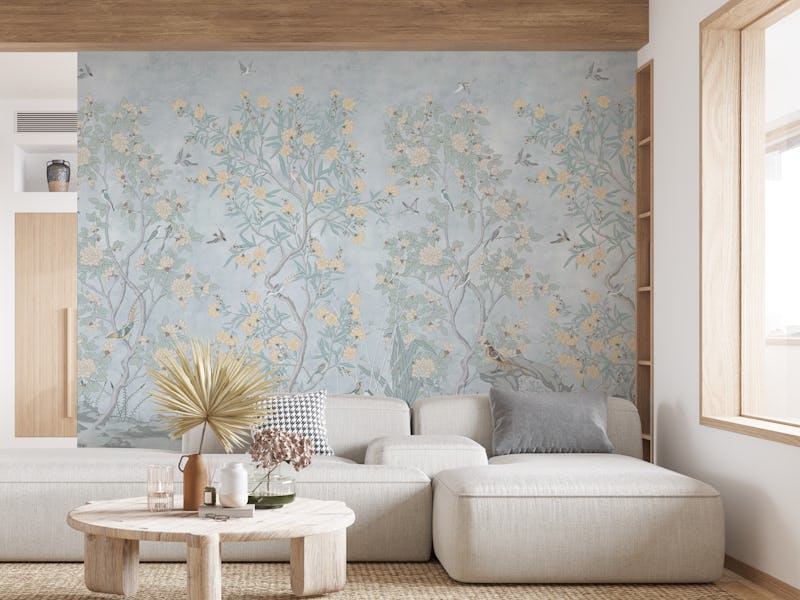 Chinoiserie blue