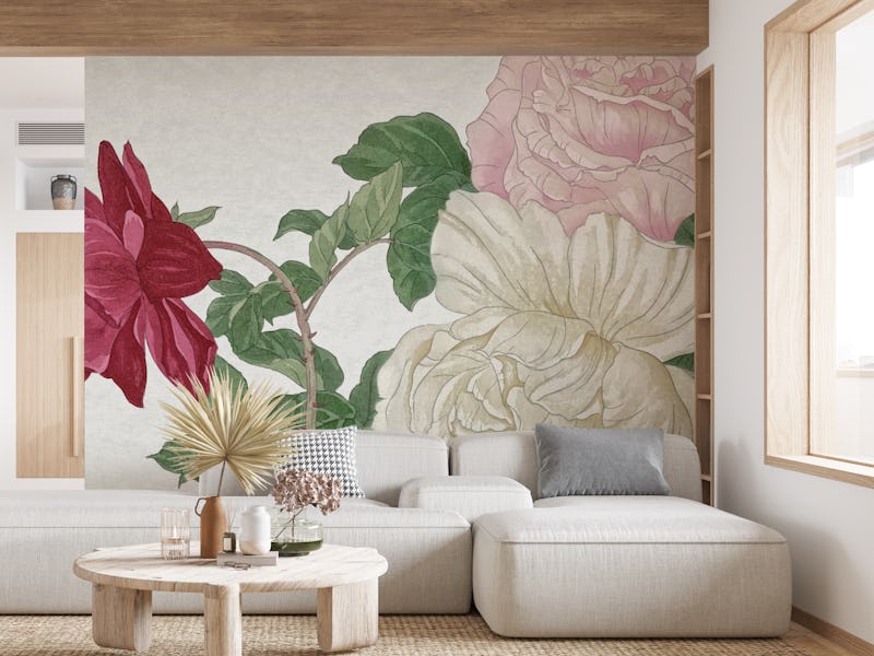 Scandinavian Vintage Peonies