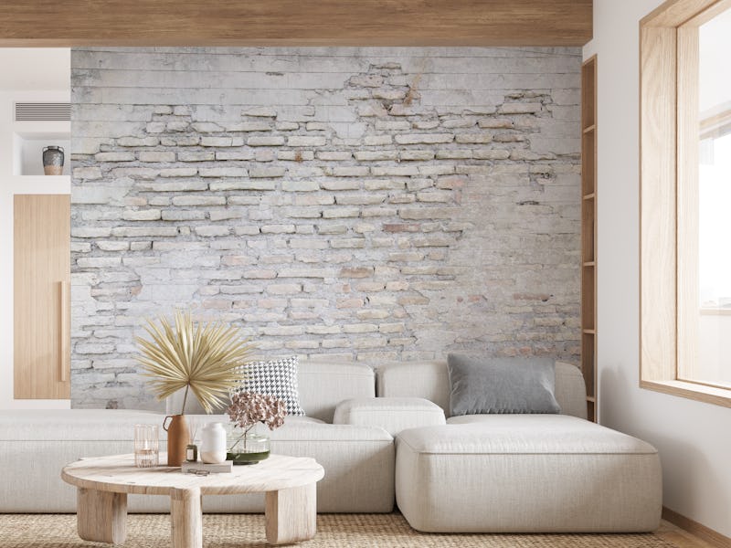 Rustic Roman Brick Wall 1