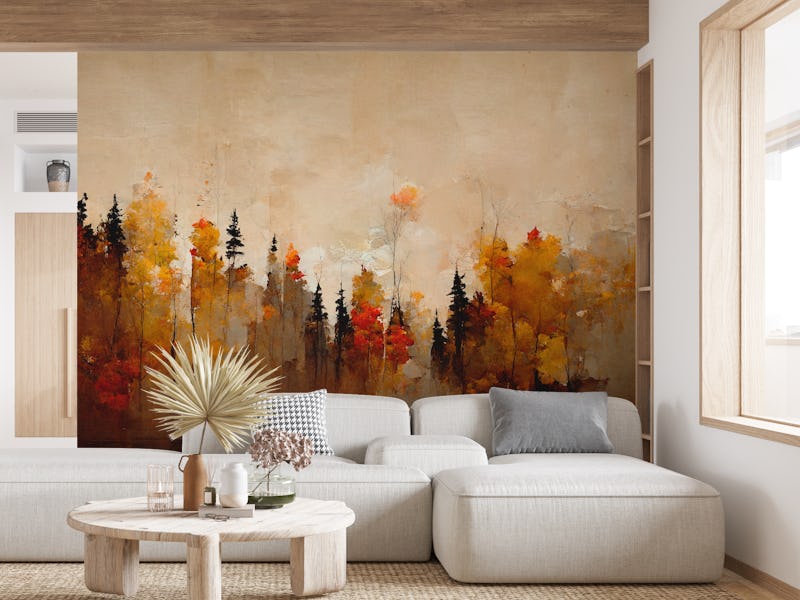 A Forest In Autumn