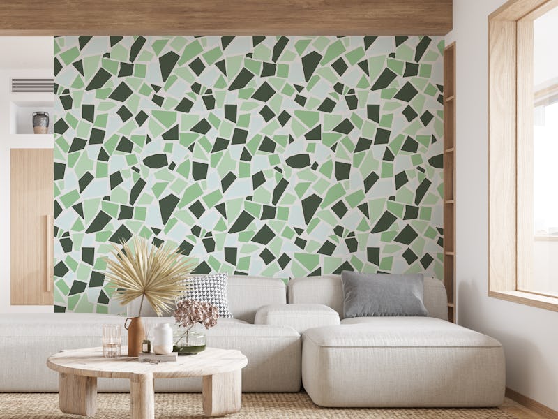Mosaic art 1 green