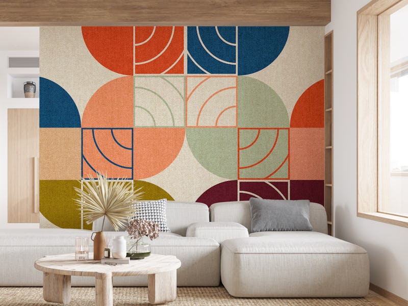 Geometric Art Deco Bauhaus Art