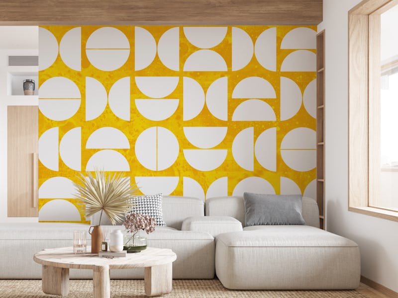 Modern Mid-Century Contemporary Geometry Art