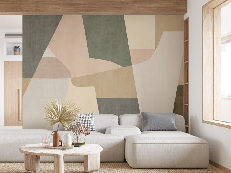 Soft geometric hues