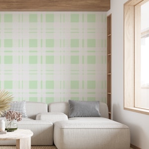 Pale Green Erskine tartan
