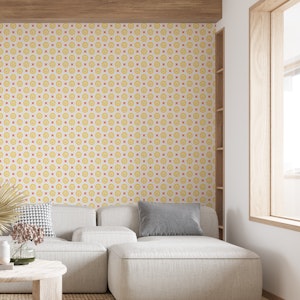 Celestial geometric - yellow and red