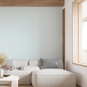 Retro Summer Stripes Light Blue