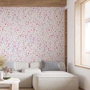 Delicate Floral Dance in White