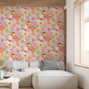 soft spring flowers with butterfly
