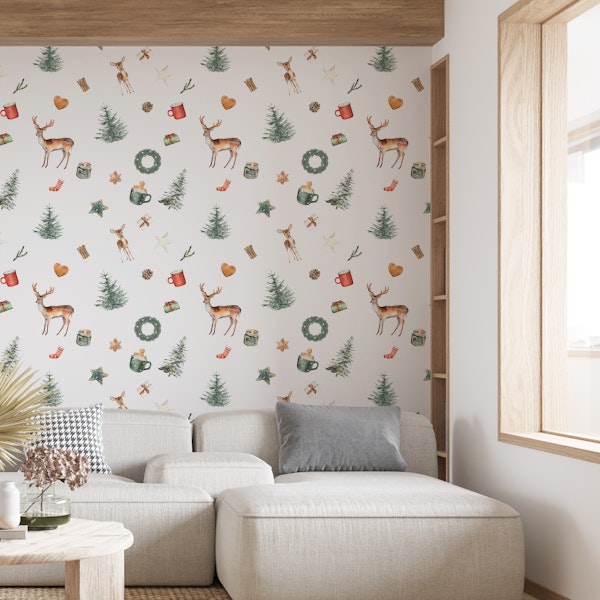 COTTAGE CHRISTMAS PATTERN by MS
