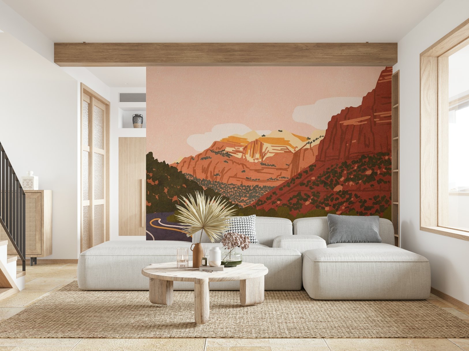 Zion Canyon Drive wallpaper
