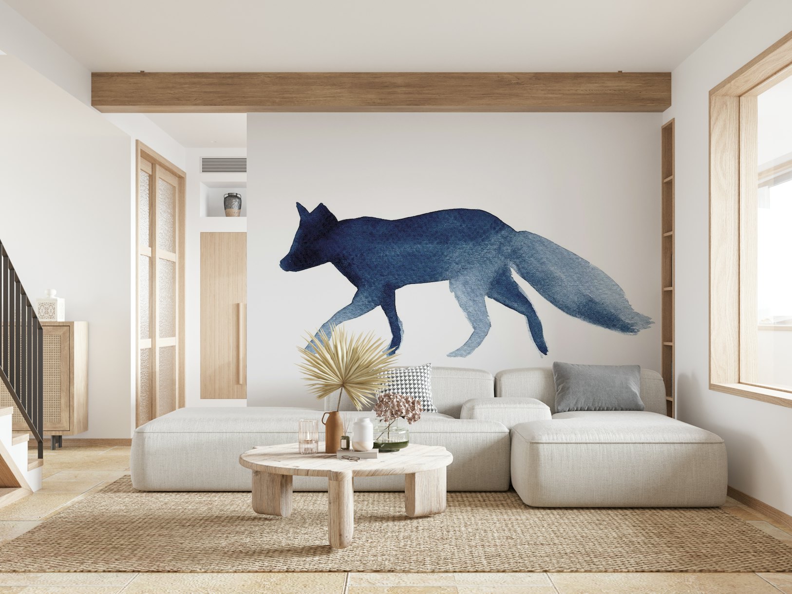 Blue Fox wallpaper