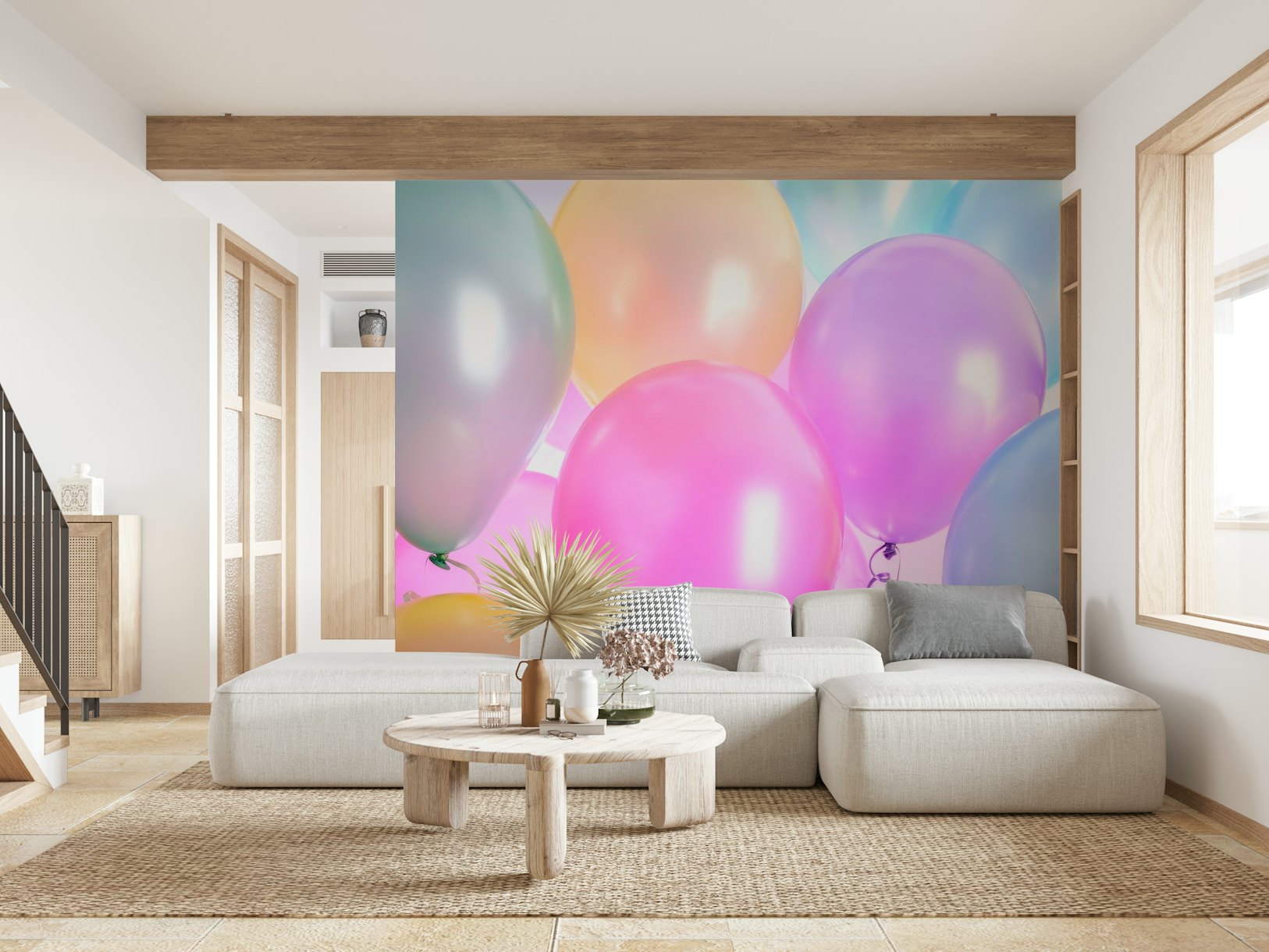 Multi coloured ballons 4 wallpaper