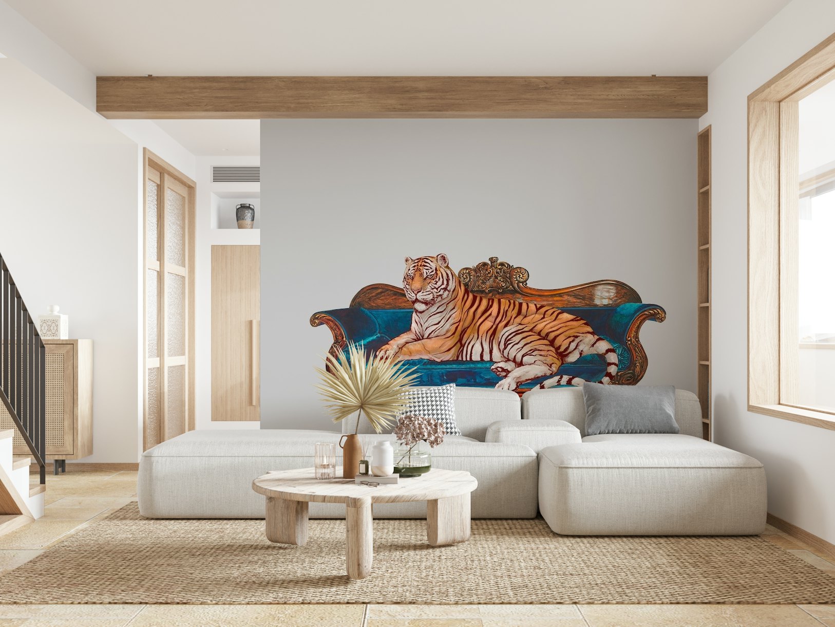 Tiger at Home wallpaper