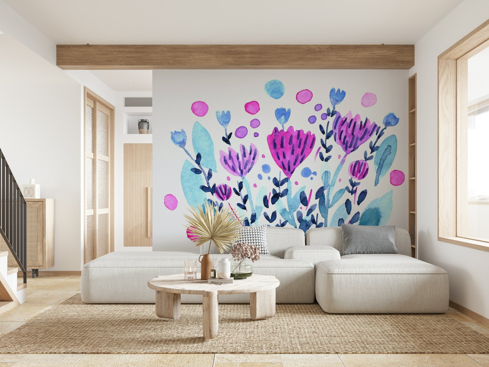 Cute wild flowers wallpaper