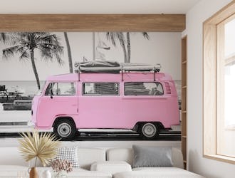 Pink Volkswagen
