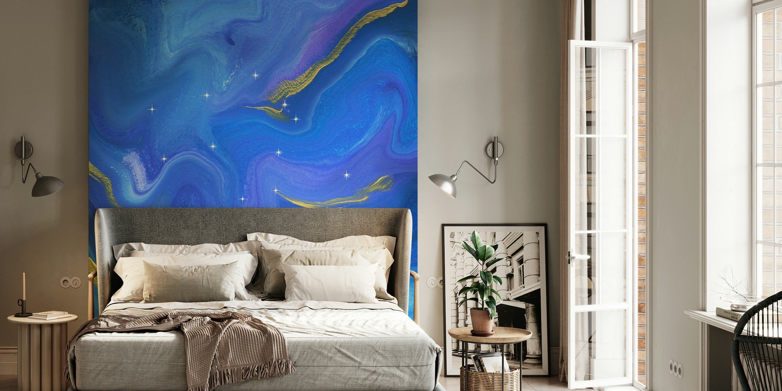 Celestial Nebula Swirl 1 wallpaper