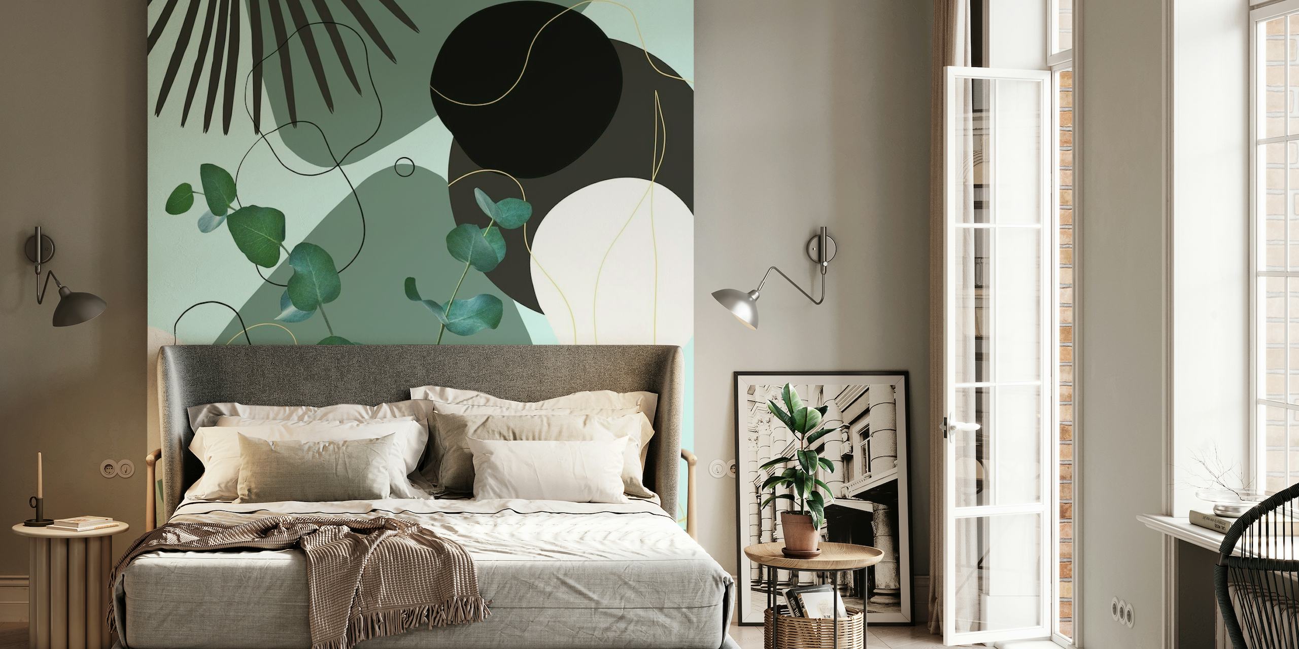 Eucalyptus Fan Palm Finesse 2 wallpaper