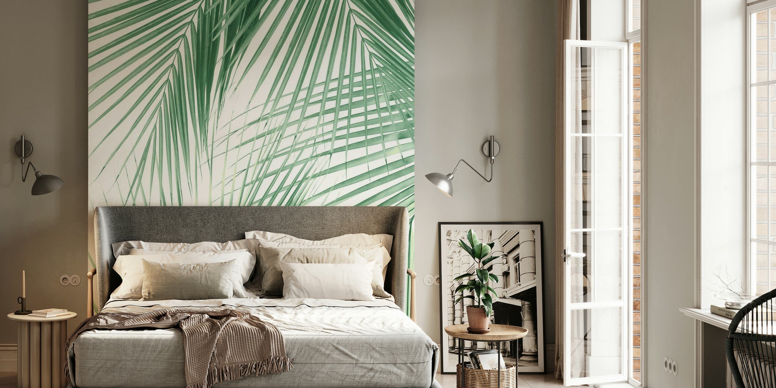 Palm Leaves Jungle Dream 1 papiers peint