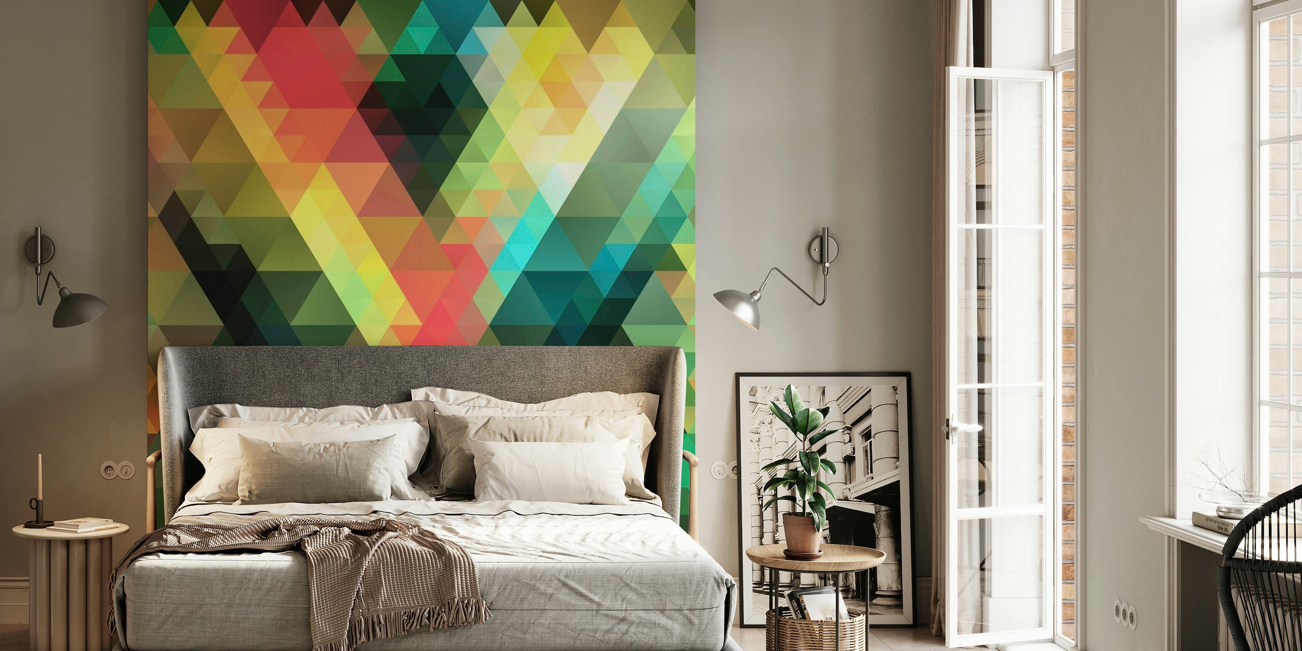 Multiple Triangles 12 wallpaper