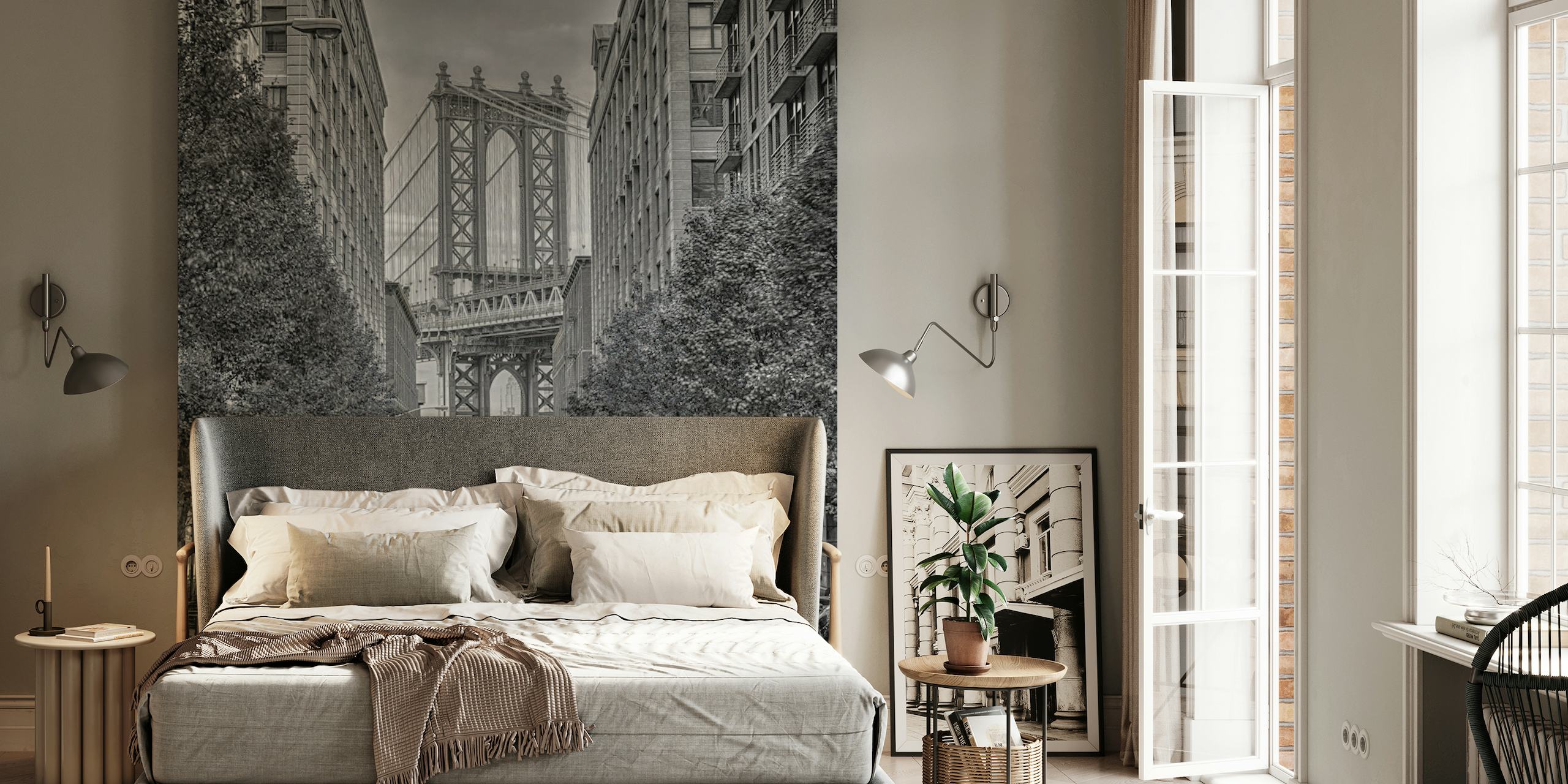 Manhattan Bridge from Dumbo wallpaper