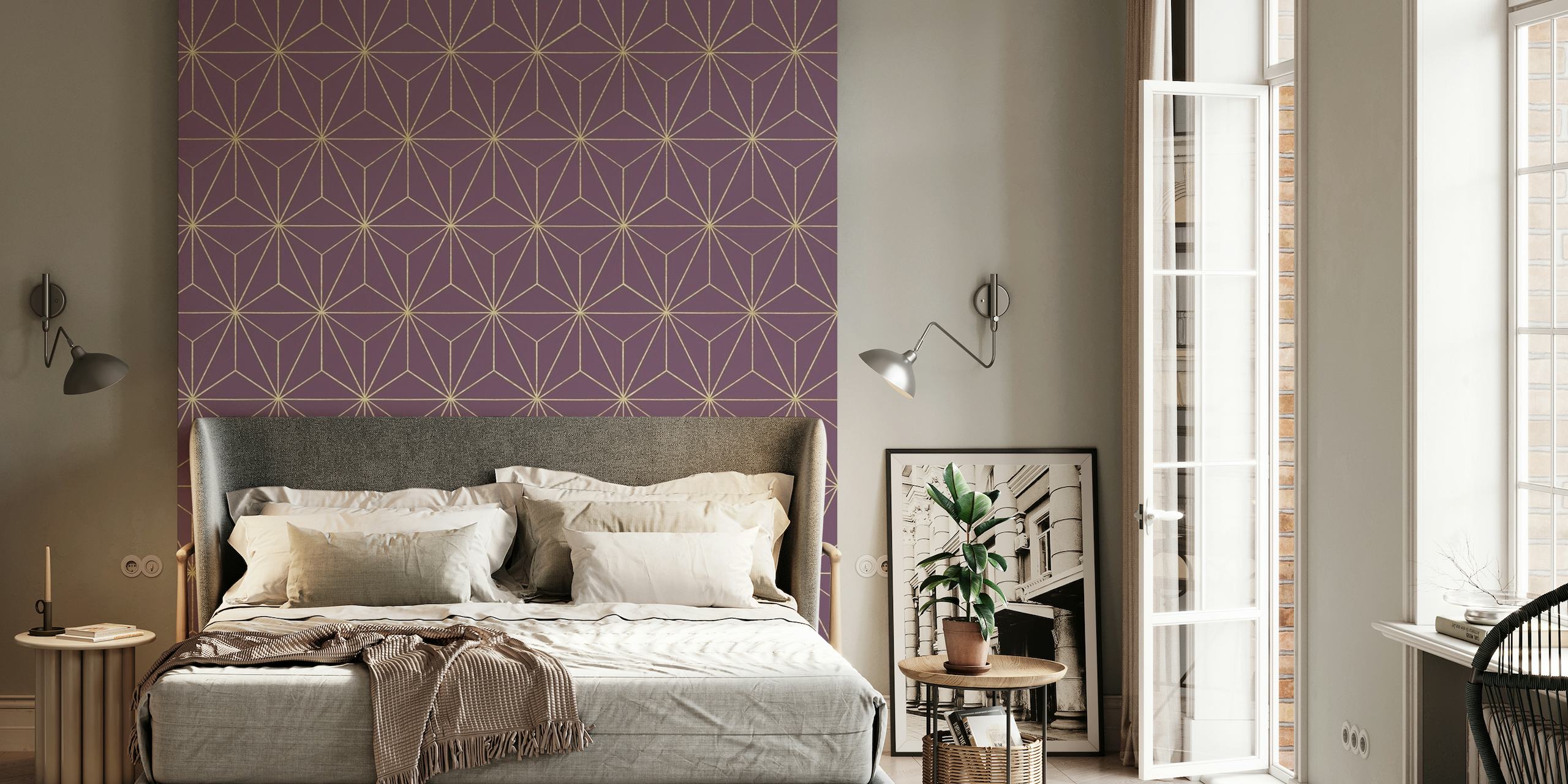 Geometric Glamor 3 wallpaper