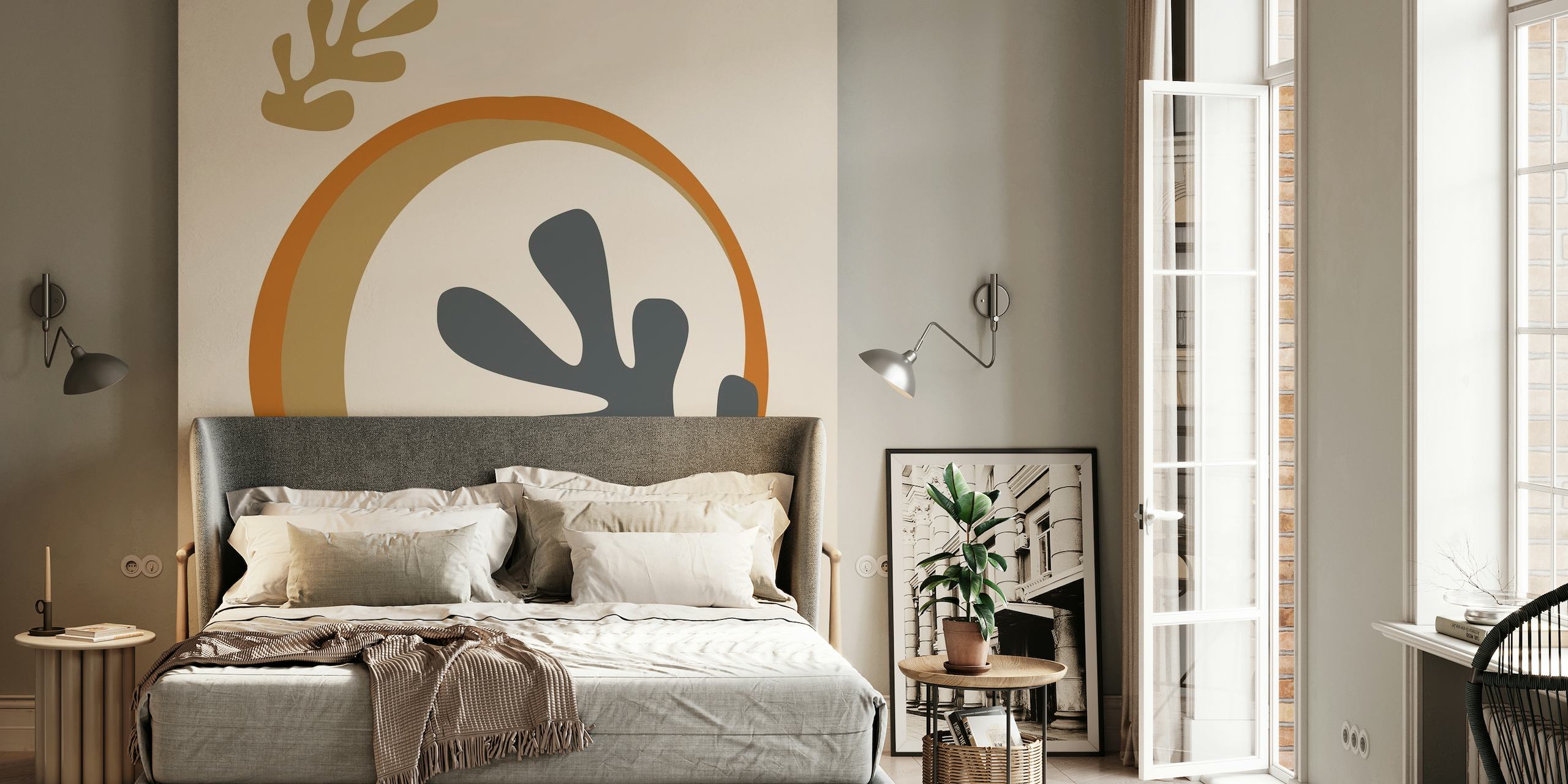 Matisse Leaves wallpaper